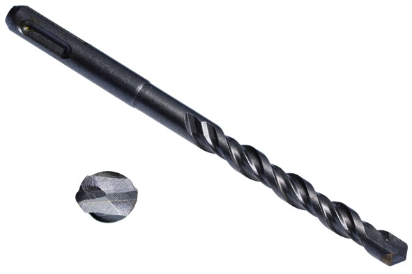 Бур по бетону  SDS-plus, 6 х 150/210 мм, двойная спираль, две режущие кромки