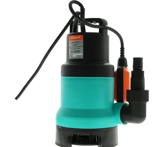 WP9790P Дренажный насос погружной д/грязной воды 900 Вт, Sturm