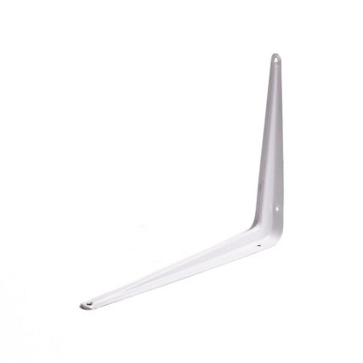 Уголок д/полок Алекс/Lockli SB-1-250*200-W белый