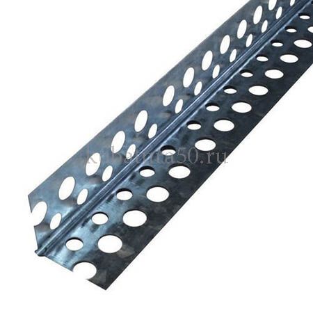 Профиль угловой перфорированный  20*20 оцинк. 3м.