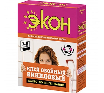 Клей обойный ЭКОН Виниловый 200г.