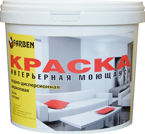 Краска Farben универсальная для потолков, 1,5 кг