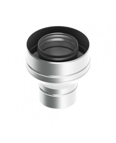 Переход сэндвич нержавеющий (430/0,5мм) Феррум d 120/200