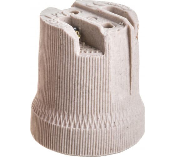 Патрон Е27 Д-002 керамический накладной IN HOME