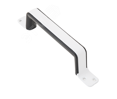 Ручка-скоба Кунгур РС-100-4 белая полимер с пласт встав