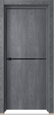 Дверь в комплекте К-1 Ольха серая