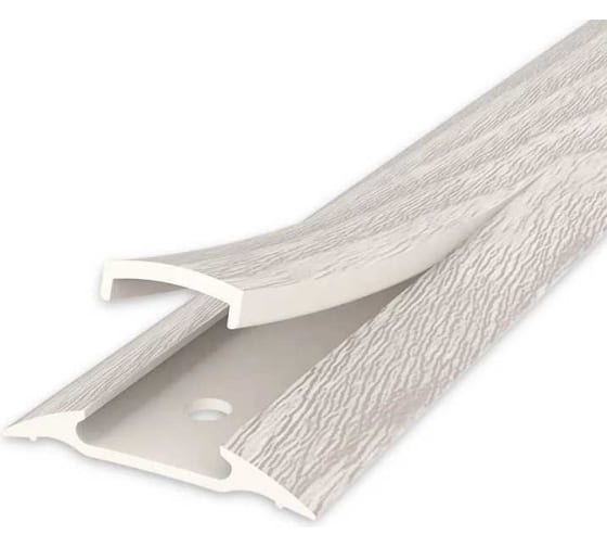 276 Порог с монтажным каналом 900/42 Сосна беленая