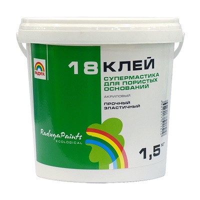 Клей Радуга для потолочной плитки 1,5 кг