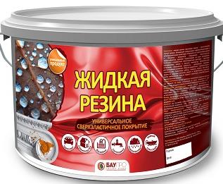 Жидкая резина черная БауПро Профи, 1 кг