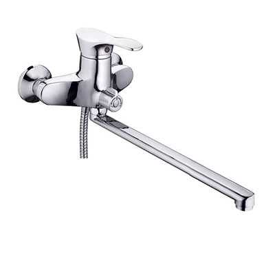 Смеситель д/ванны шар. с изливом F-40 см с перекл. душа G114910 d40 Madrid Gota Rocio