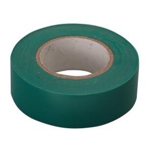 Изолента ПВХ 15 мм*10 м (Зеленая) Сибртех