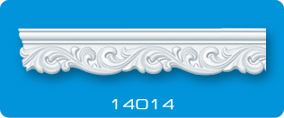 Плинтус стиропор арт.14014 (60) (под натяж потол)