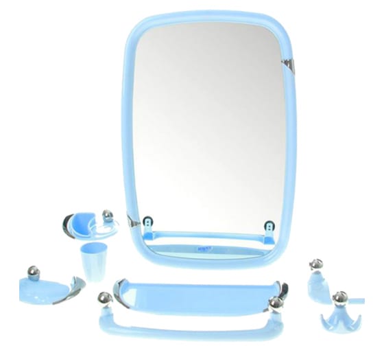 Набор для ванной Berossi Вива Классик 10208 голубой