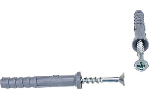 Дюбель-гвоздь 8*60 мм потайной борт (10 штук)