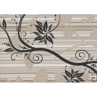 Плёнка D&B 45*8м 8292В Цветы на зол. фоне