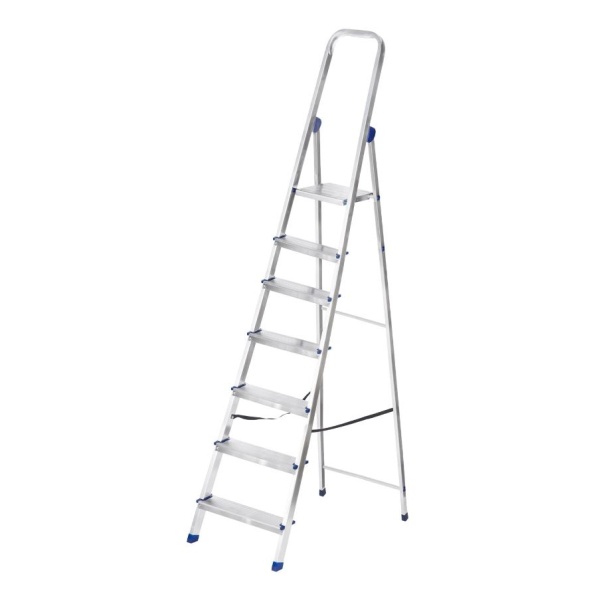 Стремянка алюминиевая, 7 ступеней