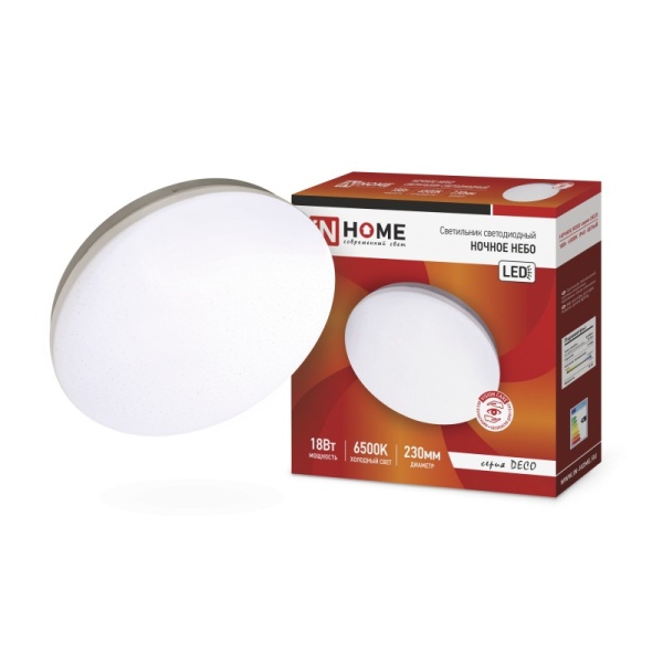 Светильник светод. DECO 18Вт 230В 6500К 1620Лм 260*55мм НОЧНОЕ НЕБО