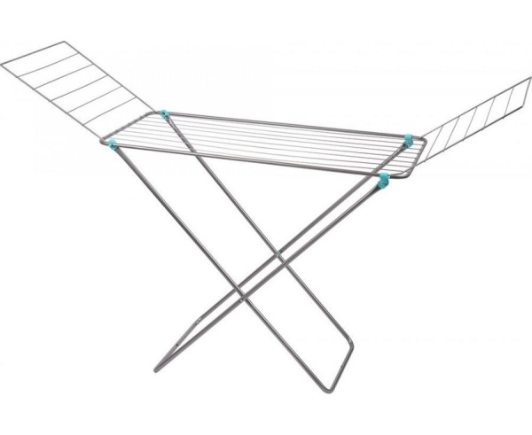 Сушилка напольная д/белья 18м (Д171*Ш55*В107см), металл, серебро, макс.нагрузка 15кг, СБП1/С Nika