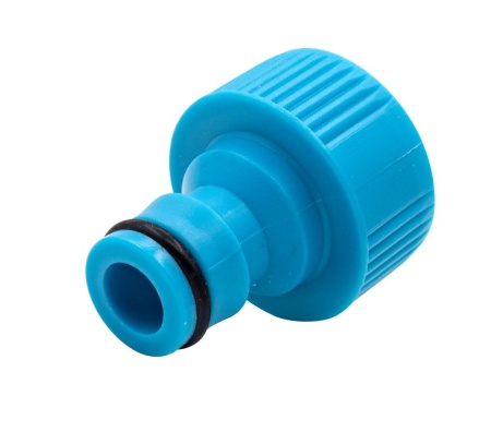 Штуцер д/шланга пластиковый, внутр. резьба, 3/4