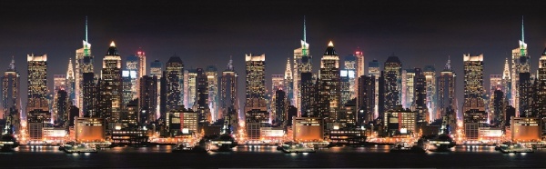 Фартук для кухни 3000*600 Город