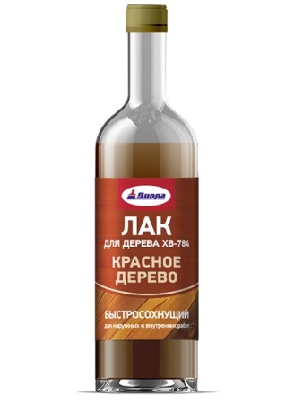 Лак Диола ХВ-784 (красное дерево) 0,5л /12/ 