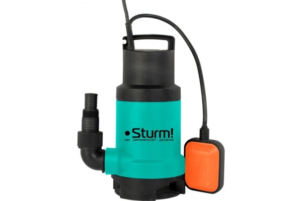 WP9775P Дренажный насос погружной д/грязной воды 750 Вт, Sturm