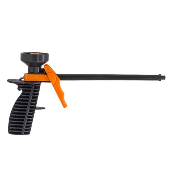 Пистолет д/монтажной пены. Корпус, сопло, рукоятка и курок пластиковые