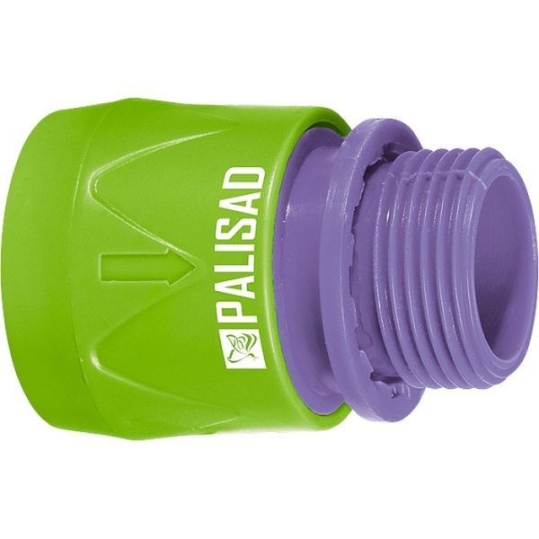 Соединитель пластм. быстросъемный, внеш. резьба 3/4