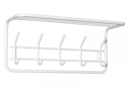 Вешалка настенная 602 белая