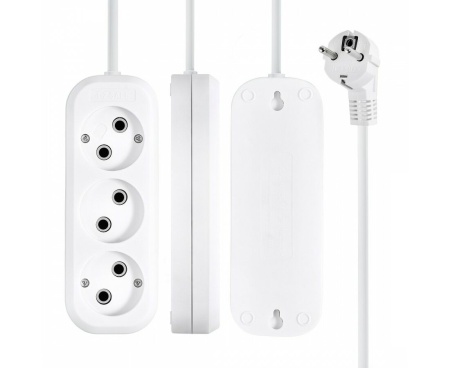 Удлинитель ПВС 3х1 3роз. 1,5м 16А земля (корпус АБС-пластик) 860479 1-2.SALE