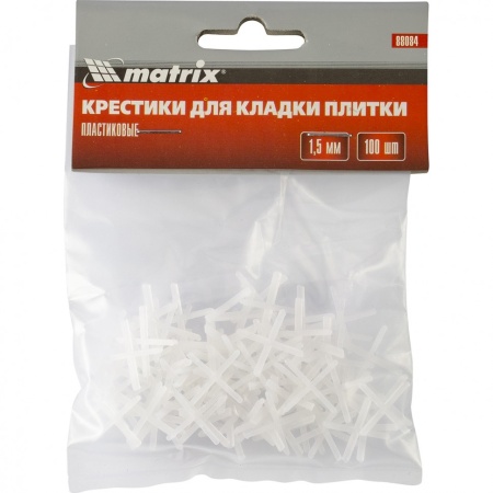 Крестики для кафеля Matrix 1,5 мм (100 шт)