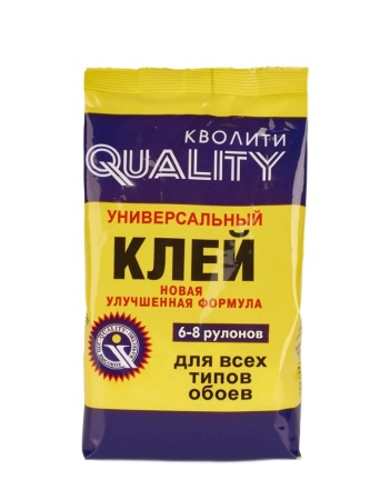 Клей обойный Кволити Универсальный 200 гр. (пакет) /30/