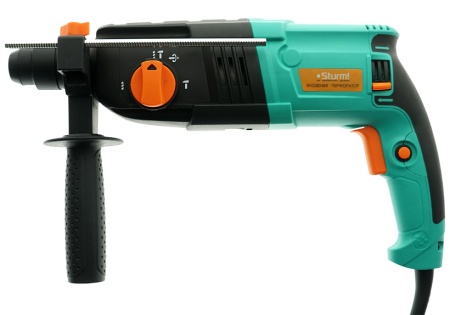 RH25804BR Перфоратор Sturm!, 800 Вт,3 реж.0-4850 уд/мин,0-1100 об/мин,3 Дж.кейс