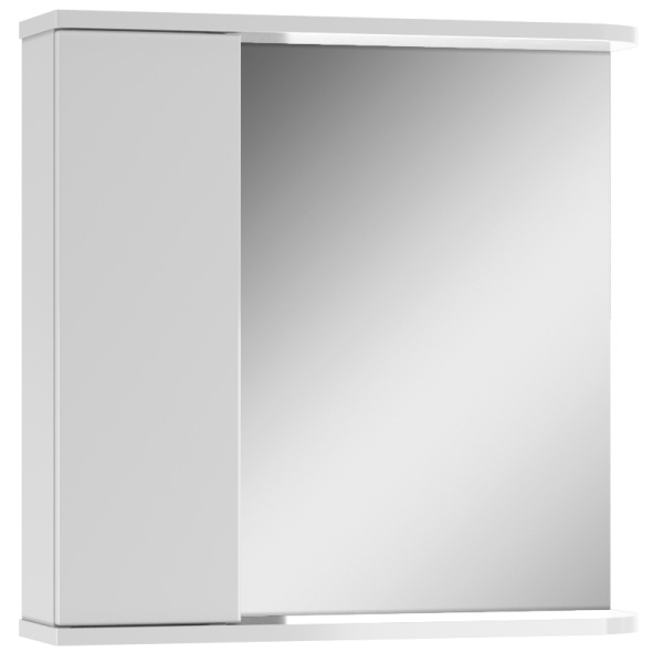 Шкаф зеркальный Домино 600 лев.