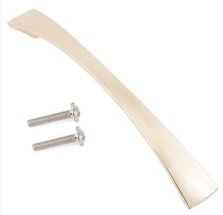 Ручка-скоба Soller 2133-128 золото мебельная