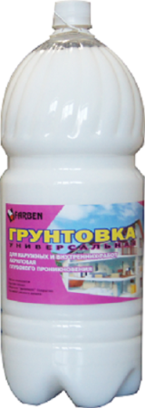 Грунтовка акриловая Farben, 3 кг