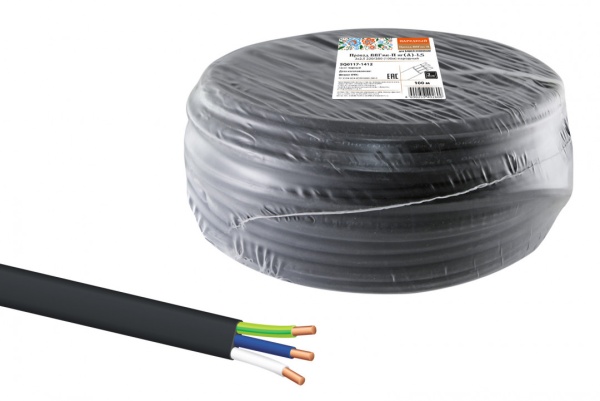 Кабель ВВГ 3*2,5 /100м