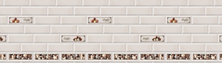 Фартук для кухни 3000*600 Керамика Choko