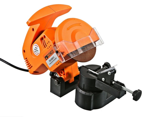 я*ТСС-60013 Точильный станок для заточки цепей СОЮЗ, защита от искр, 220Вт