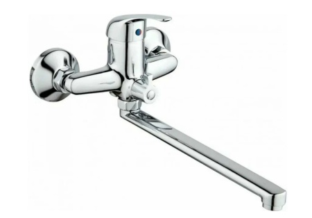 Смеситель для ванны Антей излив F-30 с переключателем душа G227021 D40 