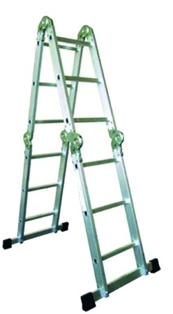 Лестница-трансформер алюминиевая, 4 секции, 3 ступени