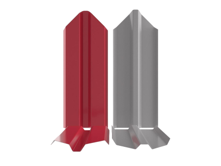 Штакетник Ш2 КЛИН 0,50 RAL 3003 рубин