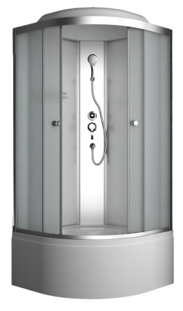 Душевая кабина ODA 8401 90*90 матовое стекло/высокий поддон