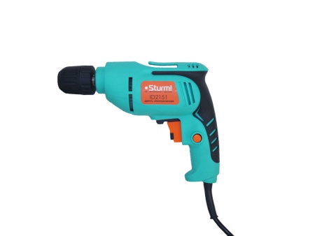 ID2151 Дрель электрическая 500Вт, реверс, 0-3200об/мин, быстрозажимной патрон 10 мм, Sturm!