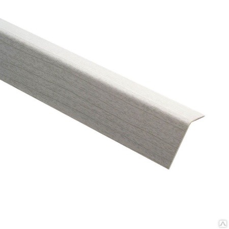 Угол ПВХ 20*20 2,7 м Ясень Серый