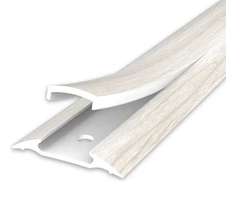 267 Порог с монтажным каналом 900/42 Клен белый