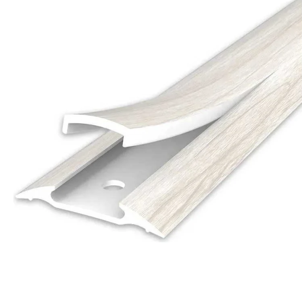 267 Порог с монтажным каналом 900/42 Клен белый