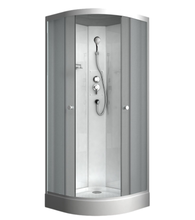 Душевая кабина ODA 8402 100*100 матовое стекло/низкий поддон