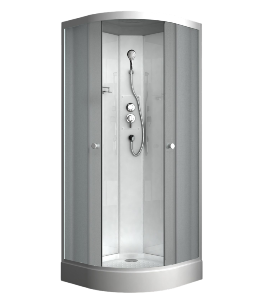 Душевая кабина ODA 8402 100*100 матовое стекло/низкий поддон