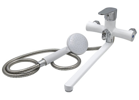 Смеситель Ремоколор для ванны, лейка, шланг, керамич.картридж 35мм